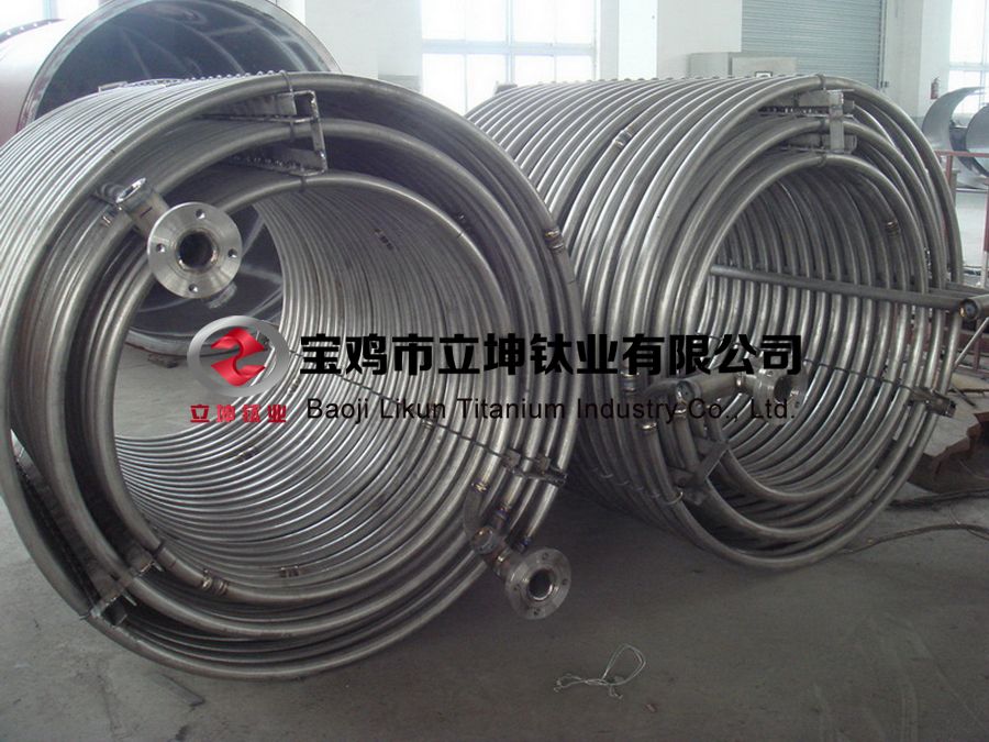 U型鈦換熱管/TA2鈦盤管